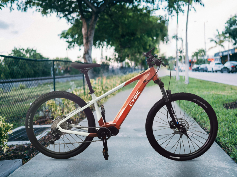 Bicicleta el&eacute;ctrica de monta&ntilde;a CYBIC VIOLET-700c (1)